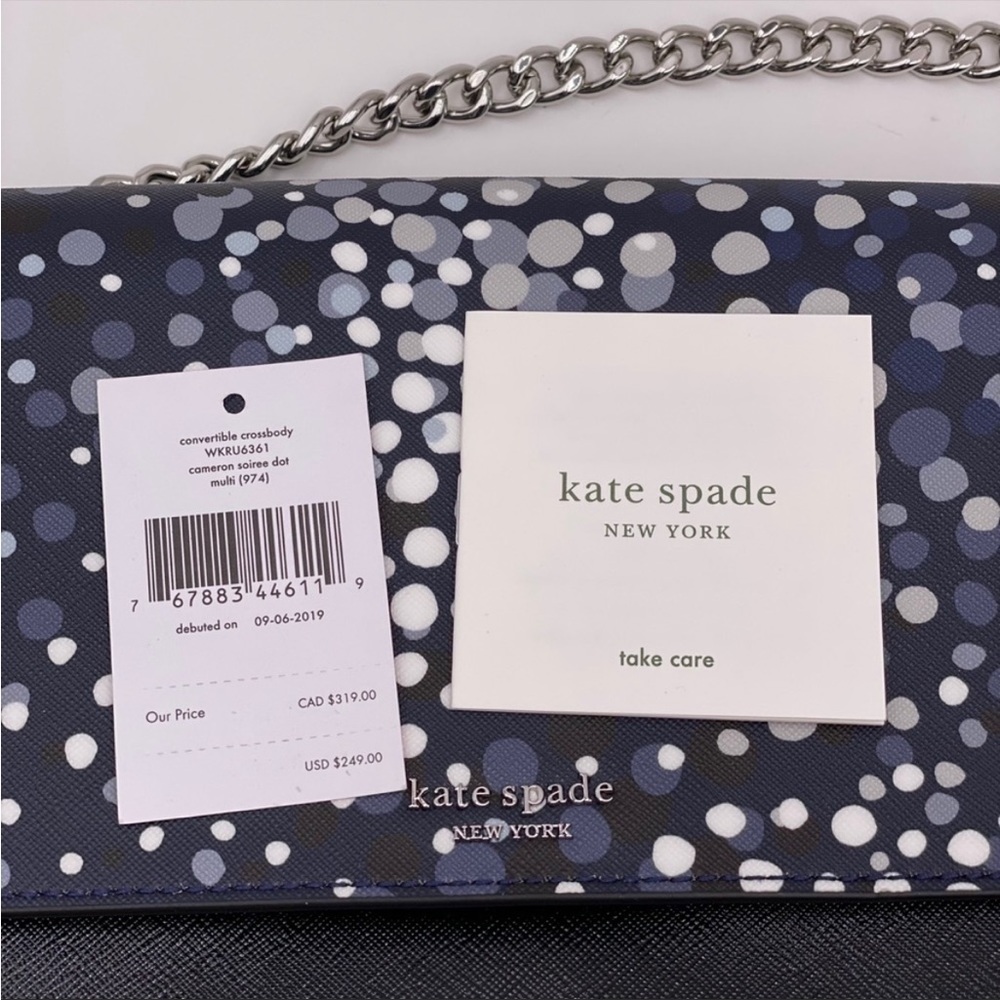 Kate Spade Convertible Crossbody Soiree Dot - Picture 13 of 13